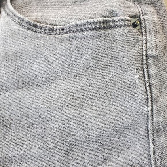 Frame Denim Dark Grey Zipped Ankle Le Skinny de Jeanne Size 26 - Picture 12 of 12